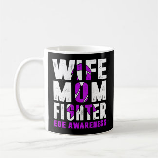 Mom Fighter Eoe Awareness Coffee Mug