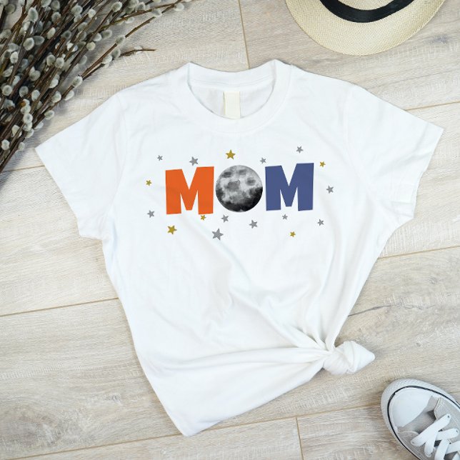 Mom First Trip Around the Sun Space 1st Birthday T-Shirt (Creator Uploaded)