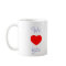 Mom Flower Cup With Custom We *Heart* You