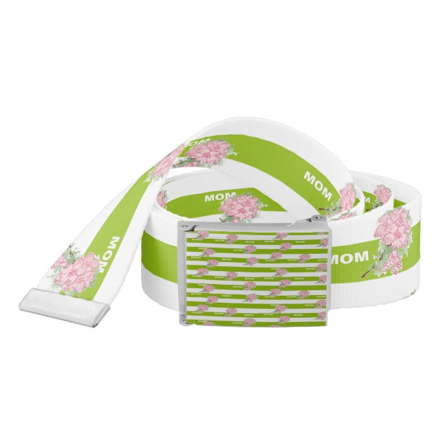 Mom flower print belt (Snake)