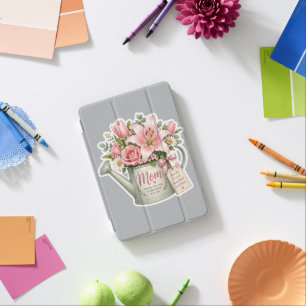 Mom Flower Watering Can iPad Mini Cover