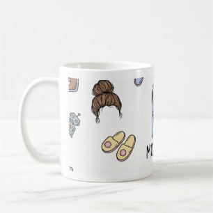 Mom Fuel Battery Wrap Coffee Mug