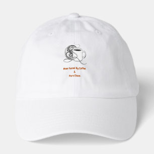 Mom Fueled By Coffee & Pure Chaos T-Shirt   Funny  Hat