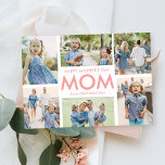 Mom Gallery Mother's Day Birthday Custom Color  Card<br><div class="desc">Make her feel loved with this sweet Mother's Day card from Berry Berry Sweet.</div>
