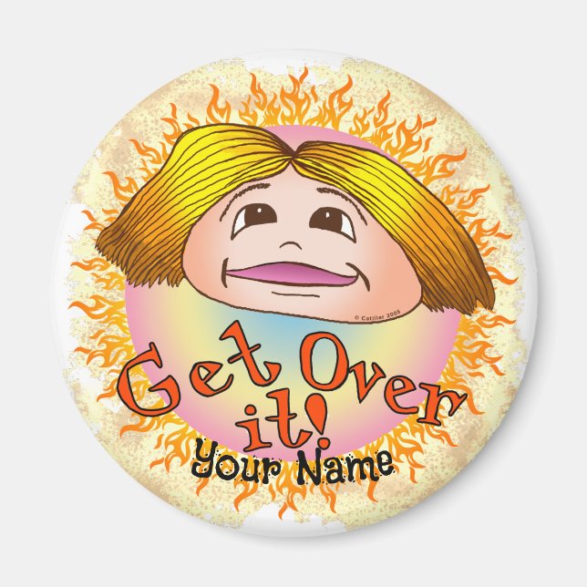Mom Get Over It custom  Magnet (Front)