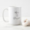 Mom | Glamma Year Est. Heart Mug