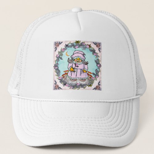 Mom Gnome custom name Trucker Hat