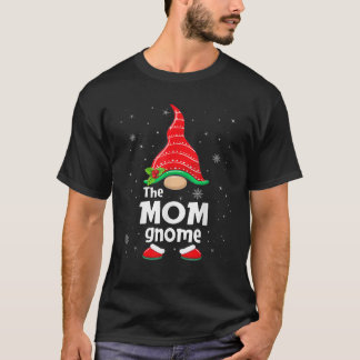 Mom Gnome Matching Family Group Christmas Party Pa T-Shirt