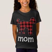 Mom Goldendoodle Red Plaid Christmas Matching Fami