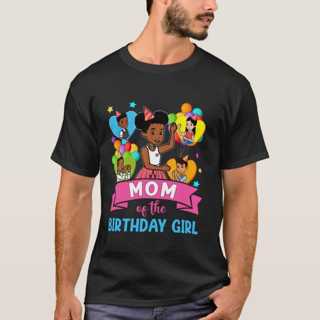 Mom Gracie s Corner Birthday Dolls Cute Party Gift T-Shirt (Front)