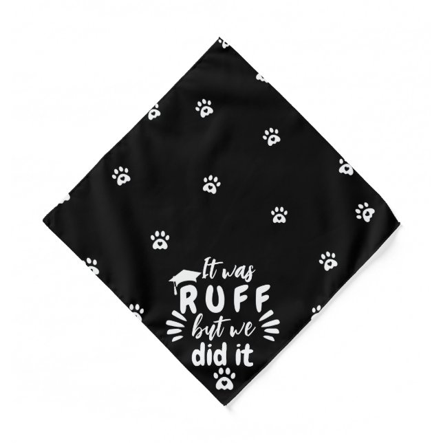 Mom graduated 2023 Dog Bandana (Front)