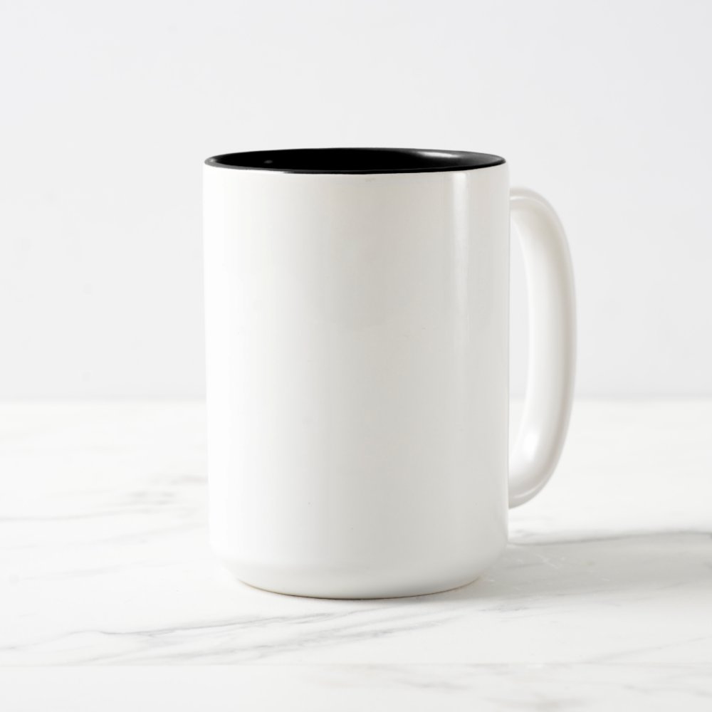 Discover Mom Grandma Great Grandma Est Custom Year Two-Tone Coffee Mug
