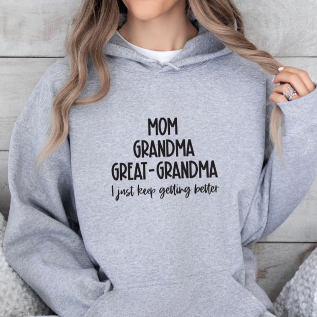Mom Grandma Great-Grandma Hoodie (Creator Uploaded)