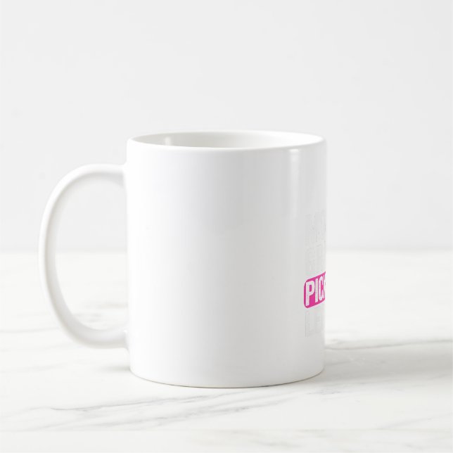 Mom Grandma Pickleball Legend Funny Pickleball Coffee Mug (Left)