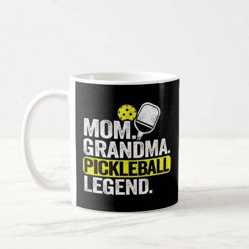 Mom Grandma Pickleball Legend Player Pickle Ball  Coffee Mug