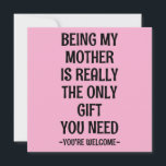 Mom & Grandma, Sweet Mother's Day Card Gift Idea<br><div class="desc">A super pretty card to give to your Mom on Her Birthday, perfect way to celebrate the big day and is guaranteed to put a smile on their face!</div>