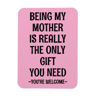 Mom & Grandma, Sweet Mother's Day Card Gift Idea Magnet