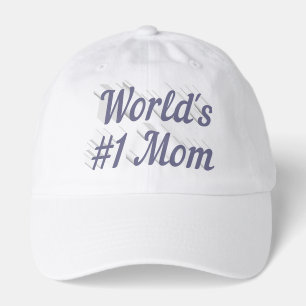 Mom gray text  hat