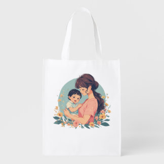 mom grocery bag