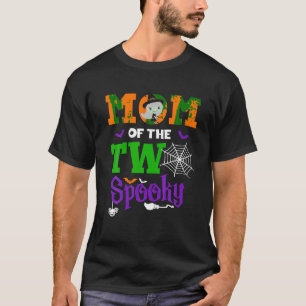 Mom Halloween 2nd Birthday Matching Family Two Spo T-Shirt
