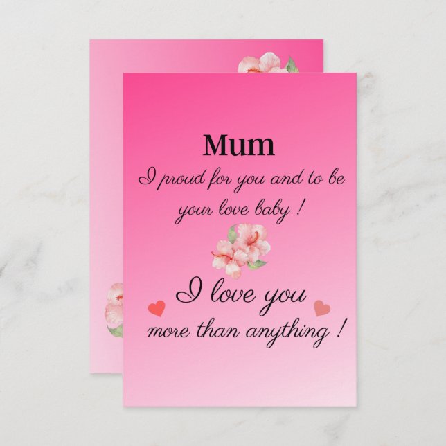 mom happy mother's day (Front/Back)