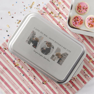 MOM Happy Mother's Day Photo Cake Pan