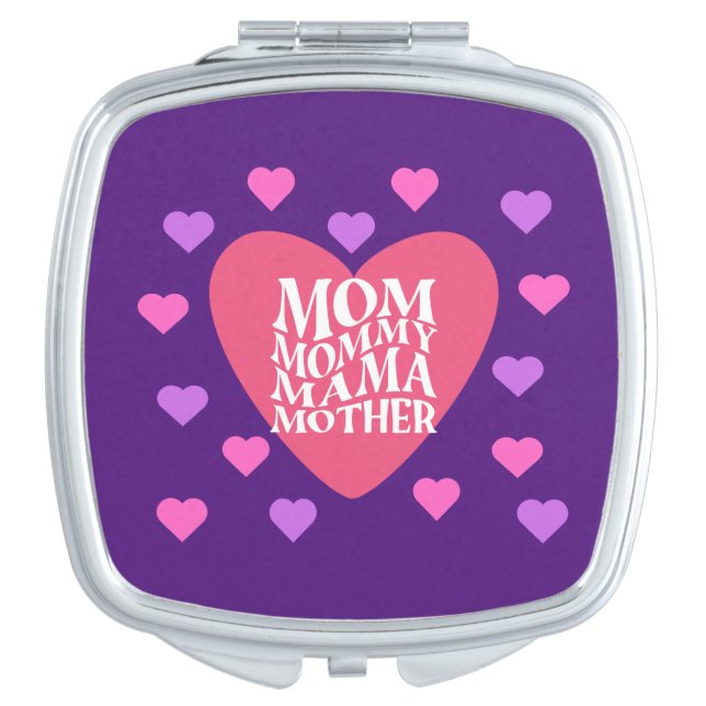 Mom has many names compact mirror (Front)