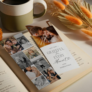 Mom Heart Grateful For Every Moment Photo Collage Bookmarks