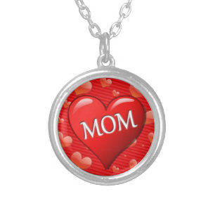 Mom Heart Necklace