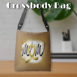 Mom Heart of Gold Crossbody Bag