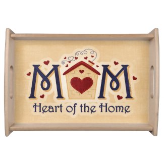 MOM Heart of the Home Serving Tray