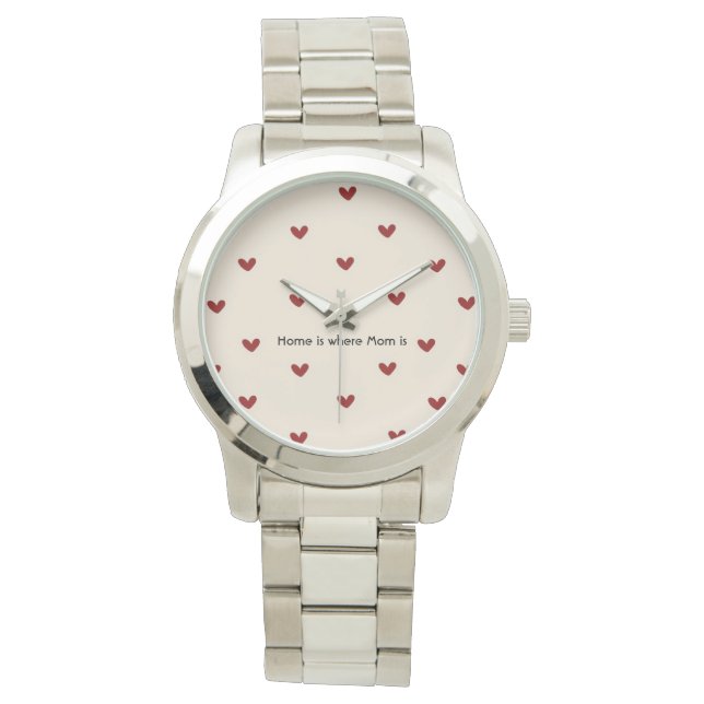 Mom Heart Watch – Elegant Mother’s Day Gift (Front)