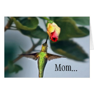 Mom Hummingbird Cards