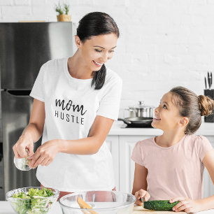 Mom Hustle Modern Stylish Mother's Day T-Shirt