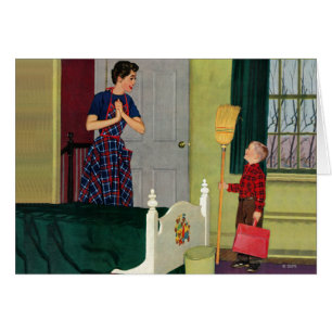 Mom, I Cleaned My Room!