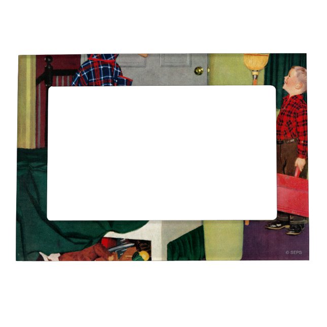 Mom, I Cleaned My Room! Magnetic Frame (Front)