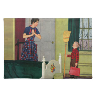 Mom, I Cleaned My Room! Placemat