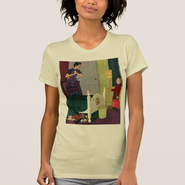 Mom, I Cleaned My Room! T-Shirt (Front)