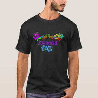 Mom I Love You In Hungarian Anya szeretlek Mother T-Shirt