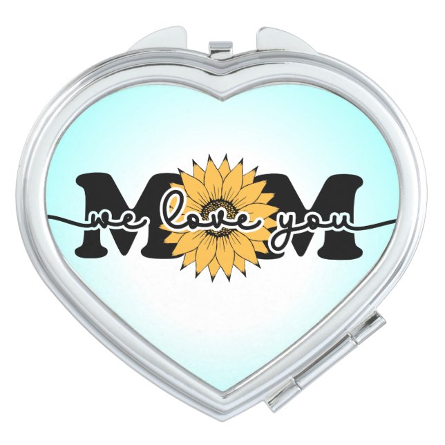 Mom I Love You Mother's Day-43250 Compact Mirror (Front)