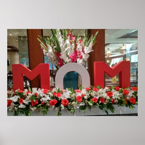 Mom I love You Poster