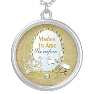 Mom I Love you (Spanish) Necklace