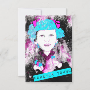 mom, i miss you... forever young invitation