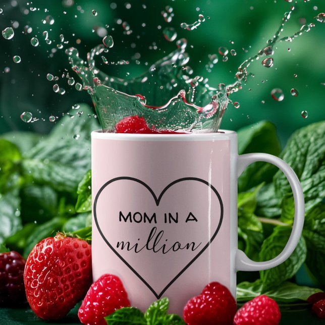 "Mom in a Million" Heart Mug | Mother’s Day Gift (Creator Uploaded)