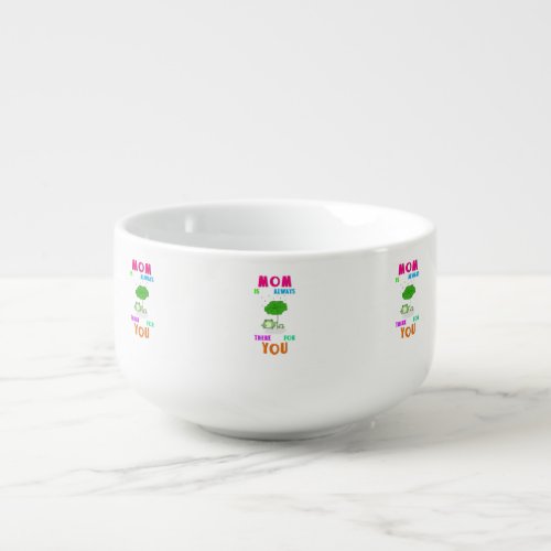 Mom Is Always There For You Frog Happy Mothers Day Soup Mug