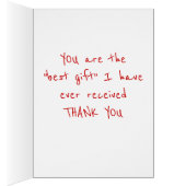 MOM IS BEST GIFT EVER **CHRISTMAS PIGGY** (Inside (Right))