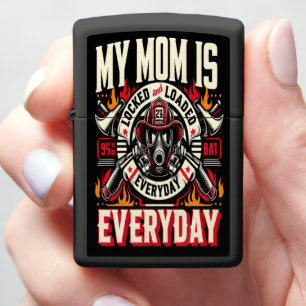 Mom Is Locked And Loaded Everyday Zippo Lighter