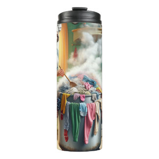 Mom is on the brink of a nervous breakdown.  thermal tumbler