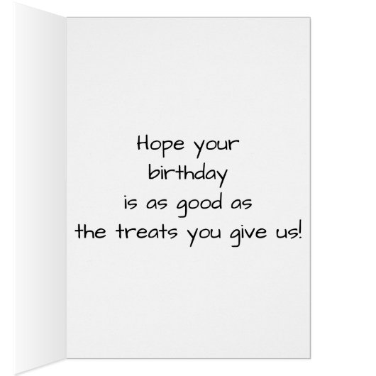 MOM IS WISHED A **HAPPY BIRTHDAY** BY 3 PUPS (Inside (Right))