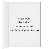 MOM IS WISHED A **HAPPY BIRTHDAY** BY 3 PUPS (Inside (Right))